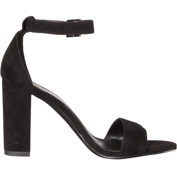 Pelle Moda Sandal Bonnie Block Heel Black New in Box - Picture 6 of 11